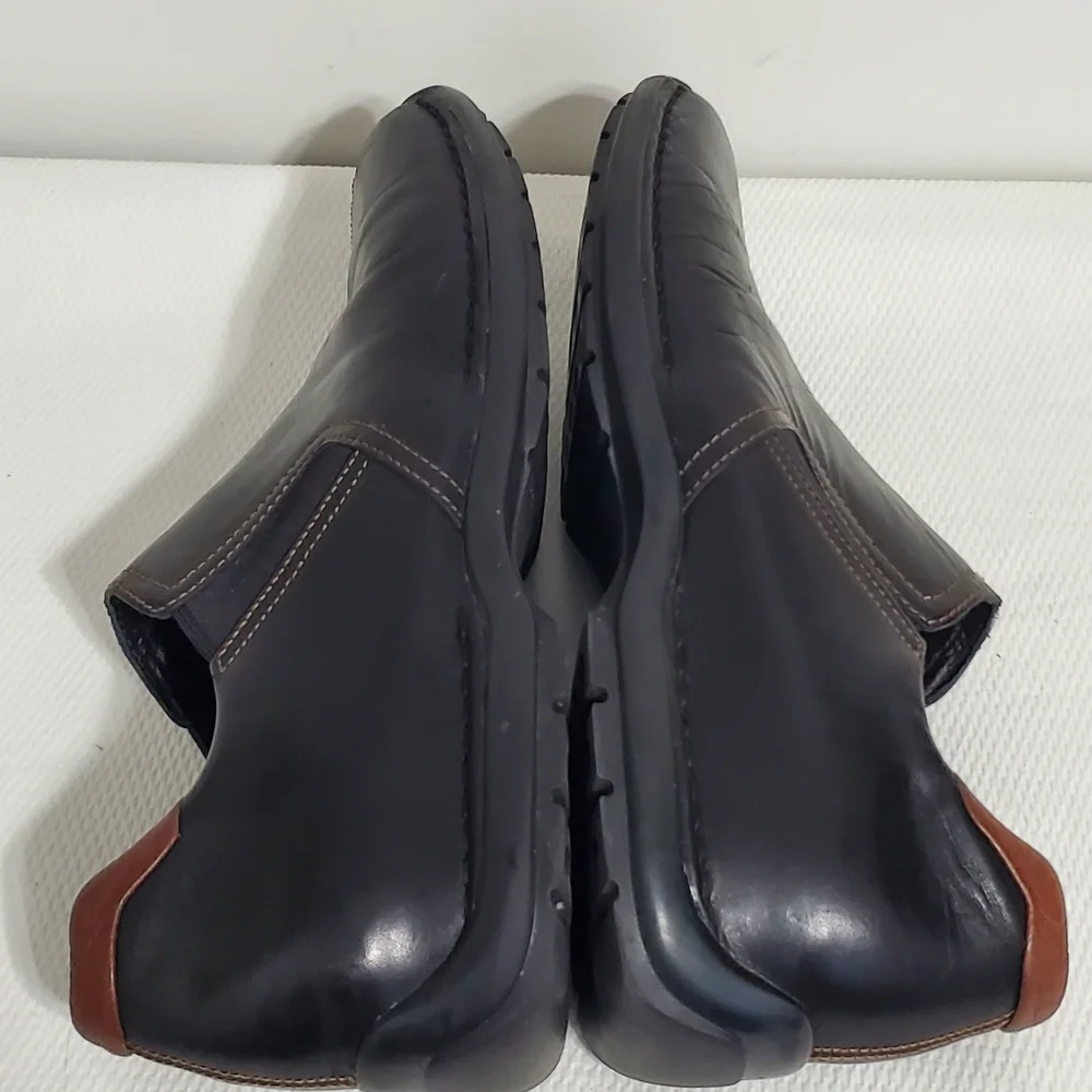 Cole Haan Zeno Black Leather Slip On Driving Loafer Men's 11.5
